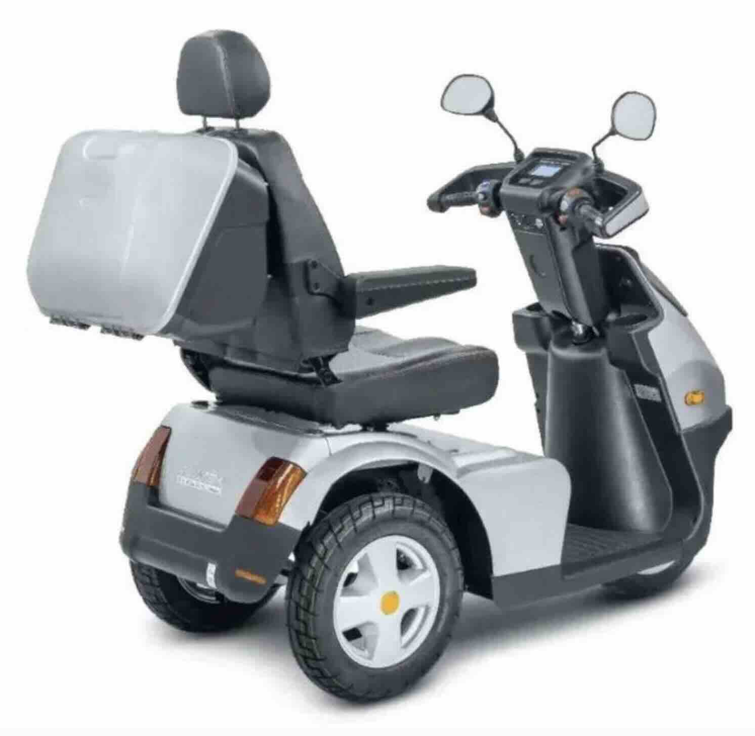 Afikim Afiscooter S3 Mobility scooter rear profile Afikim Afiscooter S3 Mobility scooter rear profile